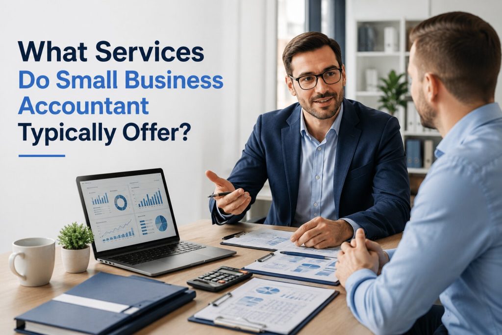 What services do small business accountant typically offer?